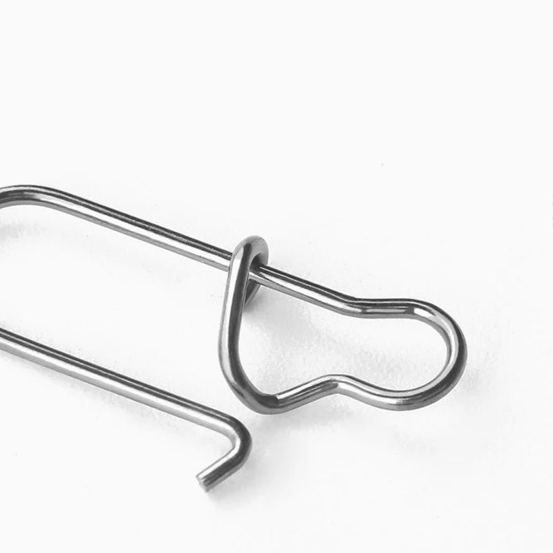 Stainless Steel Lure Clips (50pc)