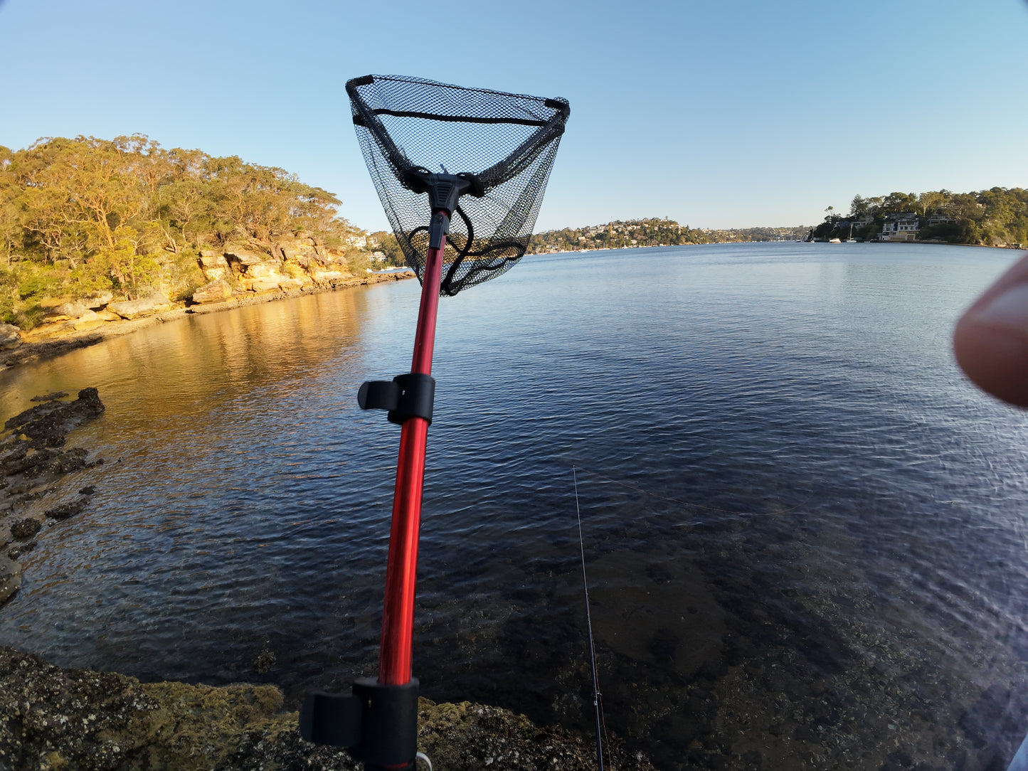 Compact Folding Fishing Net