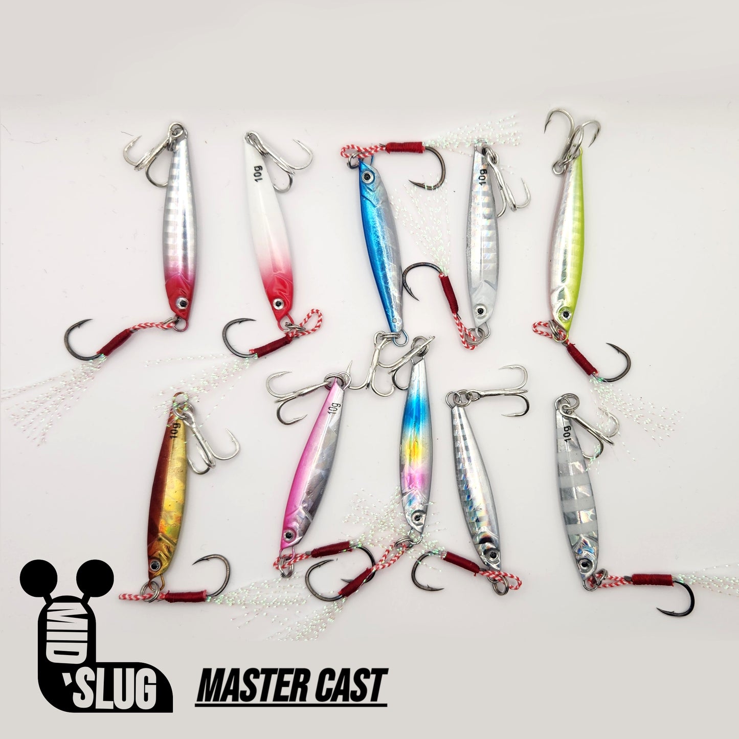 Master Cast || Mid-Slug || 7-40g (10 pack)