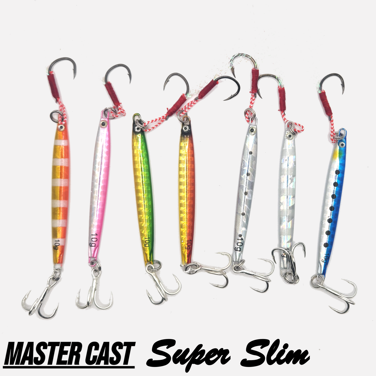 Master Cast || Super Slim || 10-60g (7 Pack)