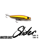 Master Cast || Slider || Top Water 56/72mm – 56mm / Gold