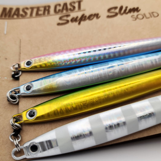 Master Cast || Super Slim SOLID || 10-60g (4 Pack)