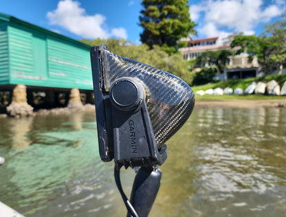 Carbon Sonar Cover - Garmin UHD2 9sv